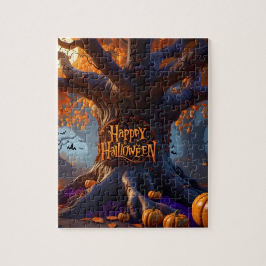 Spooky Halloween (Design 3) Legpuzzel (Verticaal)
