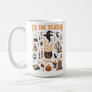 Spooky Halloween Design – Ghost, Pumpkin Koffiemok