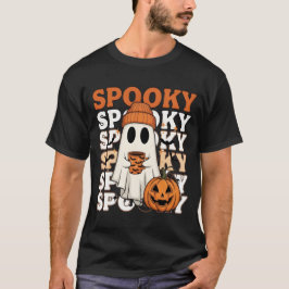 Spooky Halloween Design T-shirt