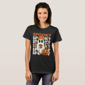 Spooky Halloween Design T-shirt (Voorkant volledig)