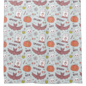 Spooky Halloween Douchegordijn (Voorkant)