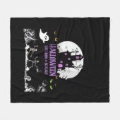 Spooky Halloween Eat Drink And Be Scary Classic Fleece Deken (Voorkant (Horizontaal))