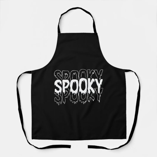 Spooky Halloween eng Halloween Lover Schort (Voorkant)