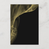 Spooky Halloween Enge Schedel Gouden Sleutels Informatiekaartje (Achterkant)