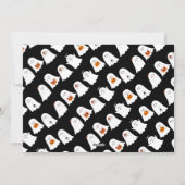 Spooky Halloween Feestuitnodiging Feestdagenkaart (Achterkant)