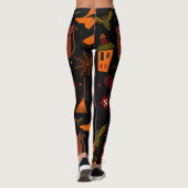 Spooky Halloween Fun Leggings (Achterkant)