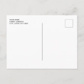 Spooky Halloween  Ghost Black Cat Pumpkin Briefkaart (Achterkant)