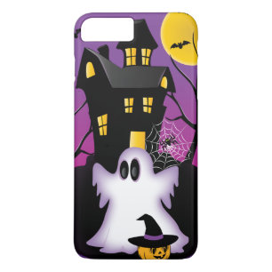 Spooky Halloween Ghost iPhone 8 Plus / 7 Plus Hoesje