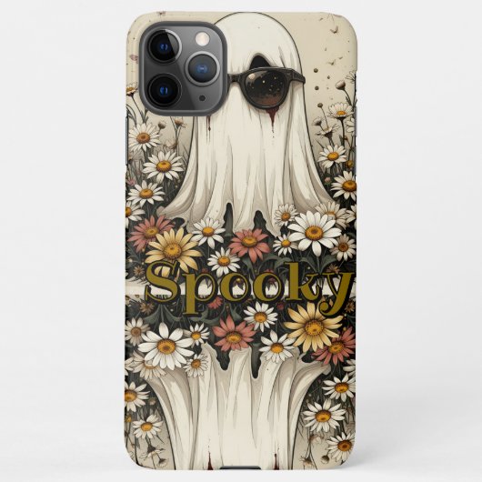 Spooky Halloween Ghost iPhone Hoesje (Achterkant)
