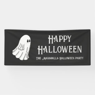 Spooky Halloween Ghost Spandoek