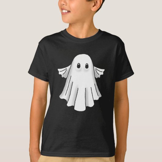 Spooky Halloween Ghost T-shirt (Voorkant)