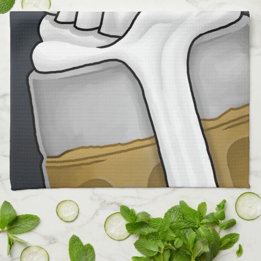 Spooky Halloween Ghost Theedoek (Gevouwen)