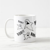 Spooky Halloween Ghosts Koffiemok (Links)