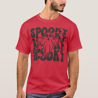 Spooky Halloween grappig T-shirt