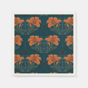 Spooky Halloween grillige  stijl Servet