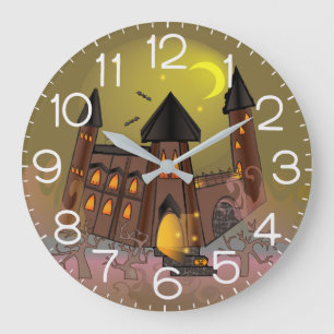 Spooky Halloween heksenhuis en vampieren kasteel Grote Klok
