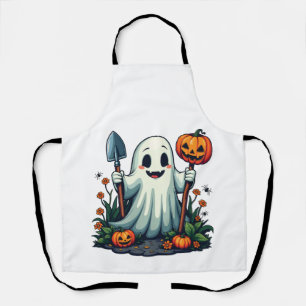 Spooky Halloween Herfst Tuinieren Ghost Pumpkin Schort