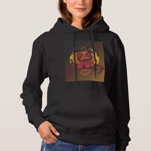Spooky Halloween Hoodie (Voorkant)