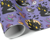 Spooky halloween inpakpapier (Rol Hoek)