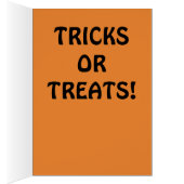 SPOOKY HALLOWEEN-KAART (Binnen (Rechts))