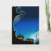 Spooky Halloween Kaart (Voorkant)