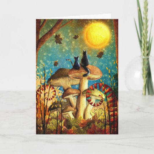 Spooky Halloween Kaart (Voorkant)