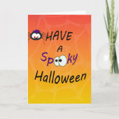 Spooky Halloween Kaart (Voorkant)