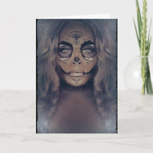Spooky Halloween-kaart Kaart