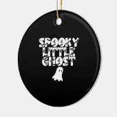 Spooky Halloween Keramisch Ornament (Links)