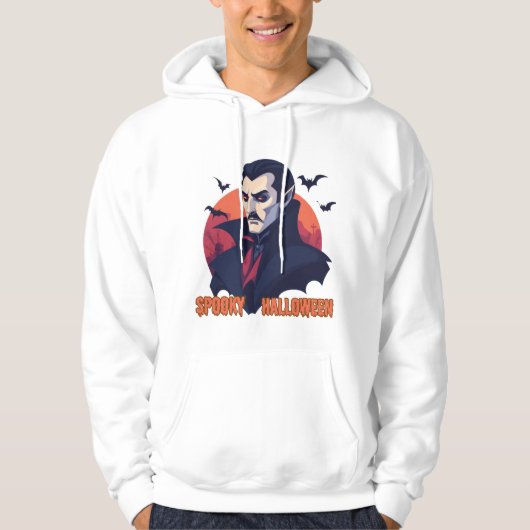 Spooky Halloween-kostuum Hoodie (Voorkant)
