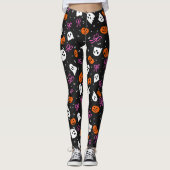 Spooky Halloween Leggings (Devant)