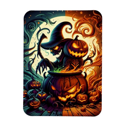 Spooky Halloween Magnet Magneet (Verticaal)