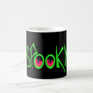 Spooky Halloween Mok met gloeiende ogen