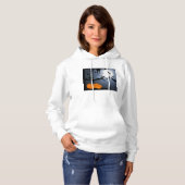 Spooky Halloween Night Scene Hoodie (Voorkant volledig)