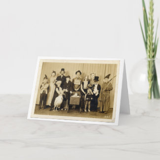 Spooky Halloween (of bruiloft) Kaart