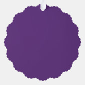 Spooky Halloween  Ornament Kaart (Achterkant)