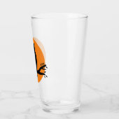 Spooky Halloween Owl Glas (Links)