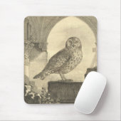 Spooky Halloween Owl Mousepad Muismat (Met muis)