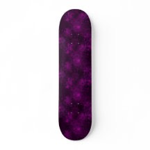 Spooky Halloween paarse spinnen Skateboard
