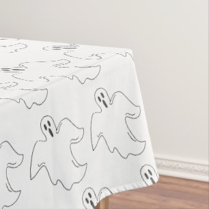 Spooky Halloween Party Ghost Print Decor Tafelkleed