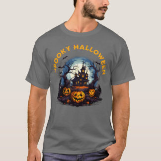 Spooky Halloween Party grappig T-shirt