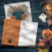 Spooky Halloween Party Invitation Briefkaart
