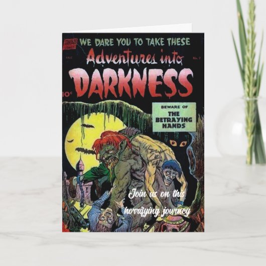 Spooky Halloween Party Invite (Voorkant)