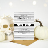 Spooky Halloween Party Mummy Kaart