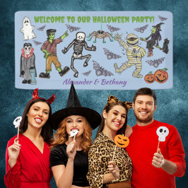 Spooky Halloween Party Spandoek