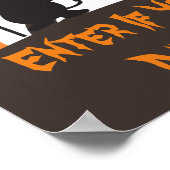 Spooky Halloween Party Welcome Poster (Hoek)