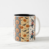 Spooky Halloween Pattern Mok (Voorkant rechts)