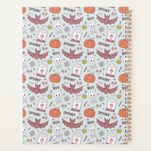 Spooky Halloween Planner (Achterkant)