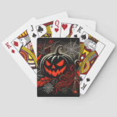 Spooky Halloween Pokerkaarten (Achterkant)