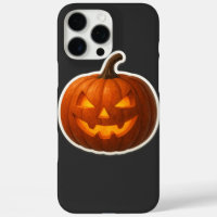 Spooky Halloween pompoen Sticker